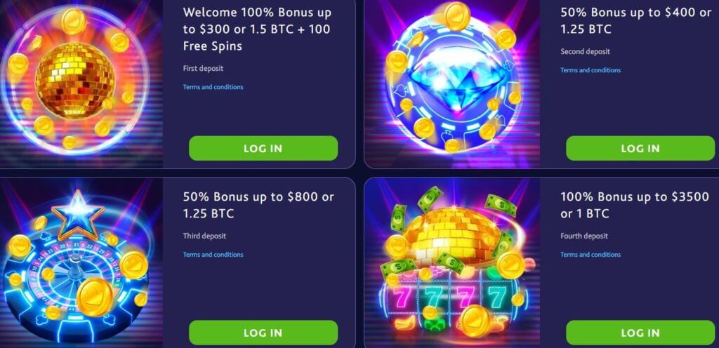 7Bit Bitcoin Casino Welcome Bonus