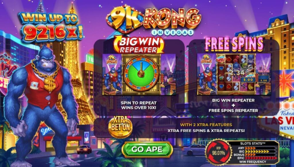 9k Kong in Vegas 4The Player Slot 