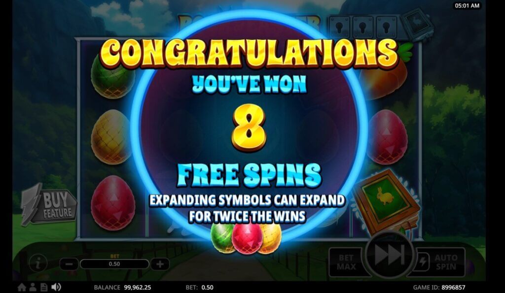 Book of Easter Free Spins