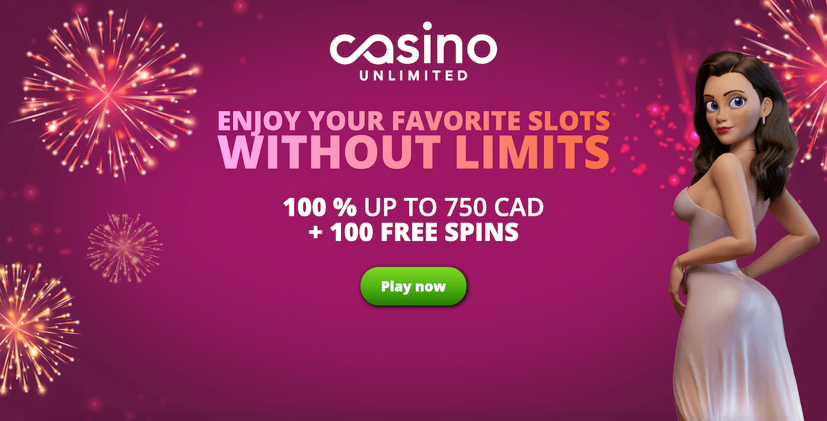 Casino Unlimited Welcome Offer 1