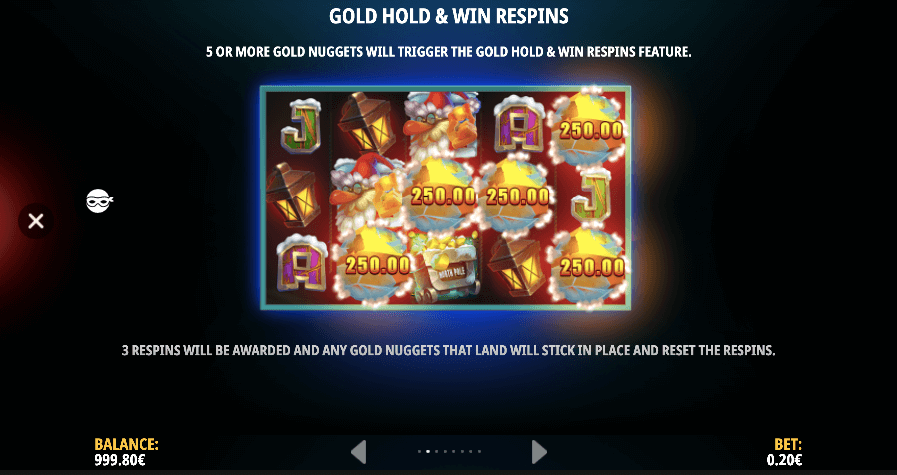 Christmas Gold Digger Hold & Spin
