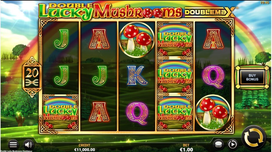 Double Lucky Mushrooms Double Max Slot 