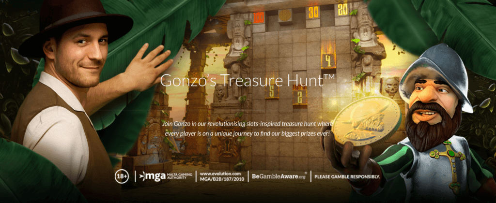 Evolution's Gonzo's Treasure Hunt
