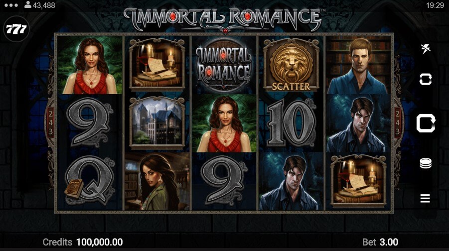 Immortal Romance Canada Slot