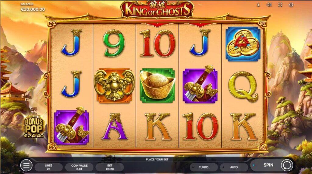 King of Ghosts slot by Endorphina Canada
