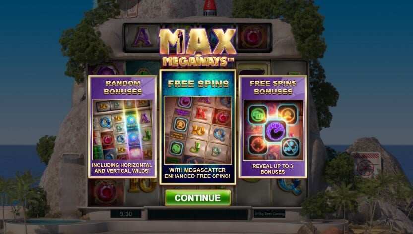 Max Megaways online canada casino slot big time gaming