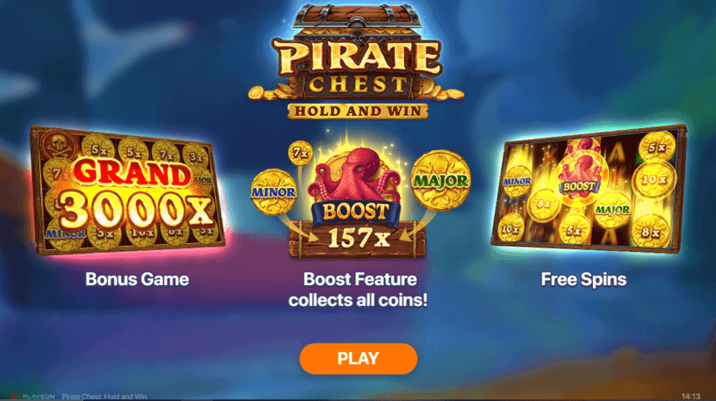 Pirate Chest Hold and Win canada