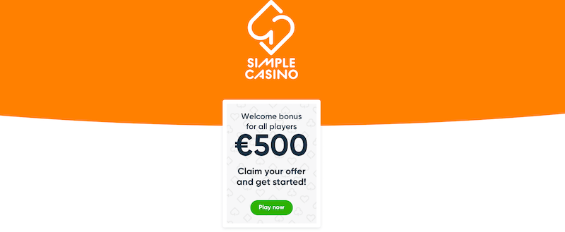 Simple Casino - Welcome bonus
