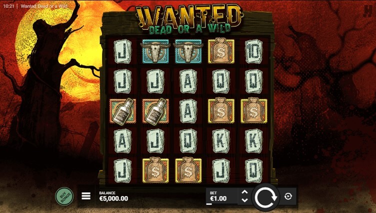 Wanted Dead or a Wild online casino slot Canada hacksaw gaming