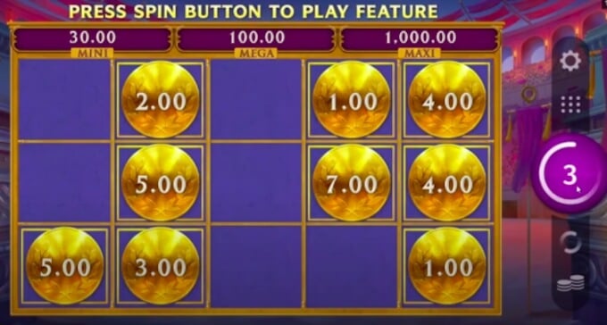 Arena of Gold slot Golden Respins