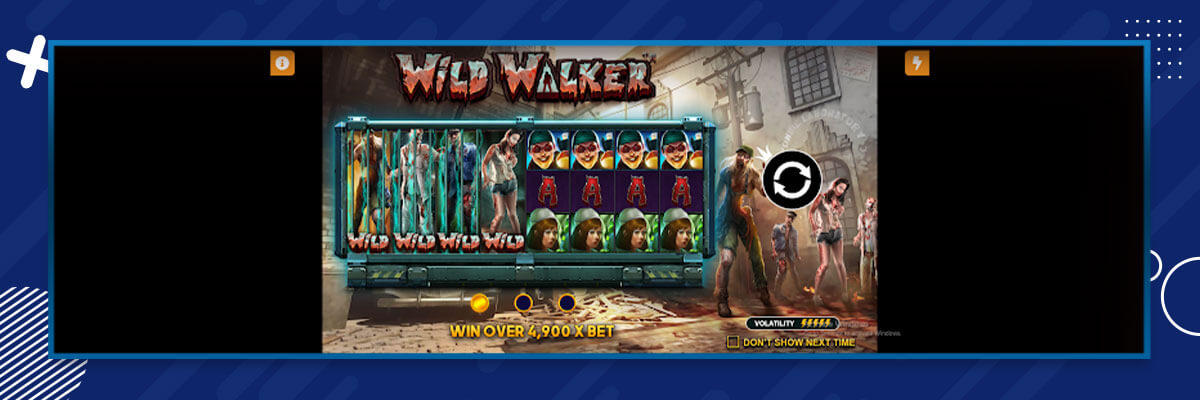 Wild Walker bonus game 