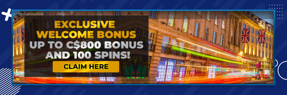 Regent Casino welcome bonus 