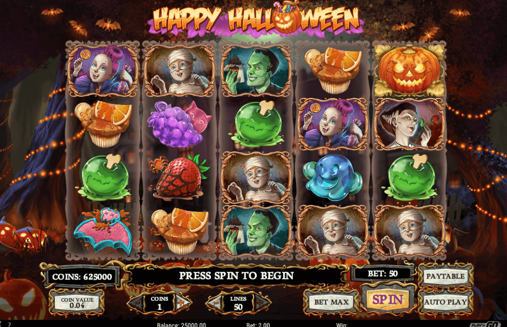 happy halloween theme slot canada casino review