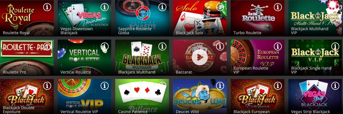 Hopa Casino games 