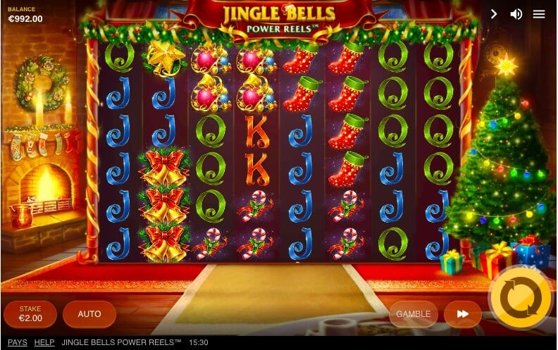 Spin Jingle Bells Power Reels 