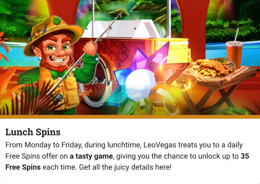 leovegas daily free spins offer canada casino