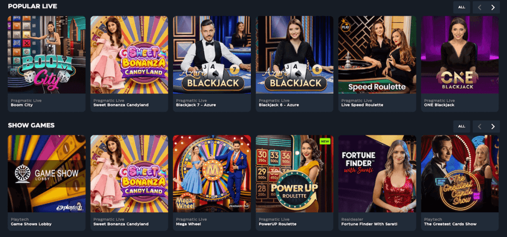 online casino live dealer games shows gslots canada