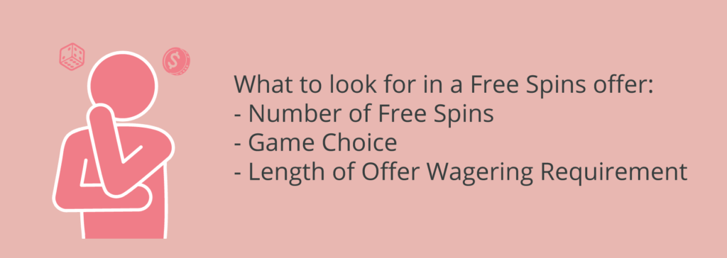 what to look for in a free spins offer