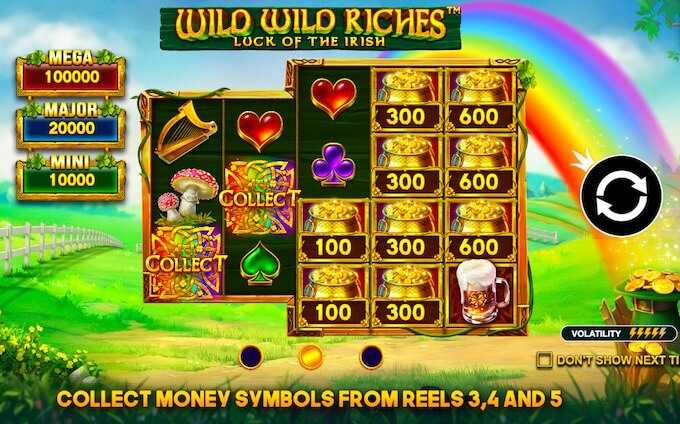 Wild Wild Riches Slot Reivew